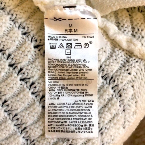 Like NEW Gap Sleeveless Shirt - Crocheted Look - Picture 5 of 5